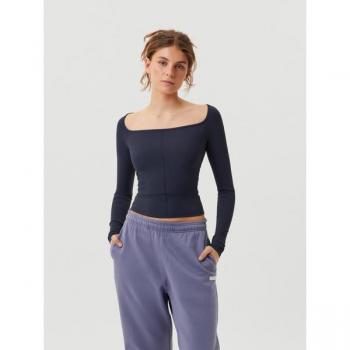 Björn Borg Studio Ballerina Long Sleeve Top - Navy, Size L