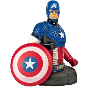 Sherwood Media - Busto Super Heroes Marvel de Capitán América