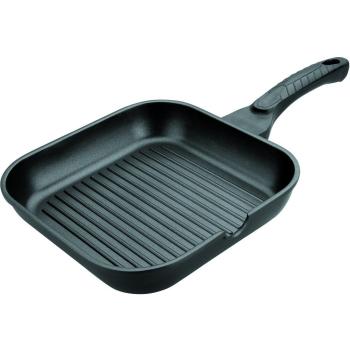 Lacor - 25529 - Grill Quantanium de Aluminio 28 cm - Negro