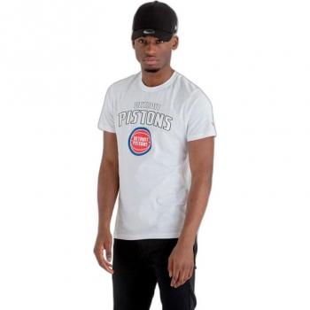 New Era NBA Detroit Pistons Men's Short Sleeve T-Shirt White