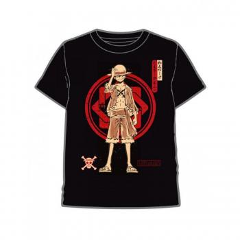 Camiseta de One Piece con diseño de Luffy talla M
