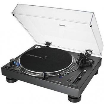 Audio-Technica AT-LP140XP Giradiscos Profesional Manual de Tracción Directa - Negro