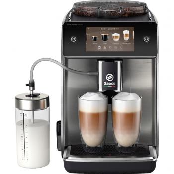 Cafetera Espresso Automática Saeco GranAroma Deluxe SM6685/00 - Conexión Wi-Fi, 18 Especialidades, Pantalla Táctil Intuitiva, 6 Perfiles de Usuario, Molinillo de Cer