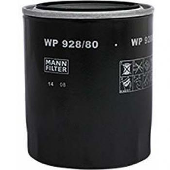 Original MANN-FILTER Filtro de aceite WP 928/80 – Para automóviles