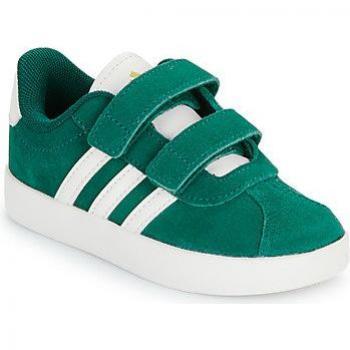 adidas VL Court 3.0 CF I Children's Shoes (Trainers) in Green