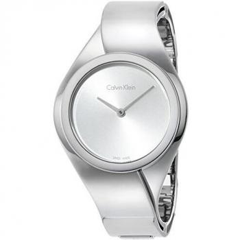 Calvin klein womens analogue quartz watch with stainless steel strap k5n2s126