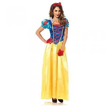 Disfraz Clásico de Blancanieves para Mujer - Talla Mediana (EUR 38) y Disfraz de Chica Militar Booty Camp Cutie - Talla 36