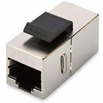 Conector Apantallado Digitus Cat6 RJ45 a RJ45 para Montaje en Panel