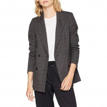SELECTED FEMME Slfmusu Check LS Blazer B, Falda para Mujer,