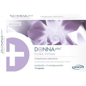 Donna Plus+ Flora Íntima Complemento Alimenticio 14 Cápsulas