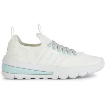 Zapatillas Geox Activart Junior Blancas con detalles en Aqua para niño