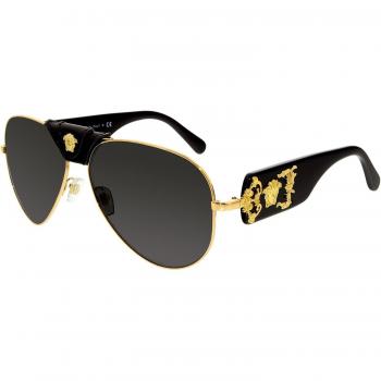 Versace Gold Grey Men's Sunglasses (VE2150Q 100287 62)
