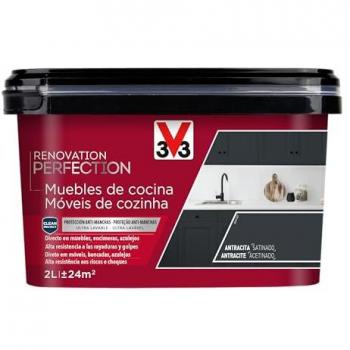 Pintura Renovación Cocinas Reno Perfection 2 L Antracita V33