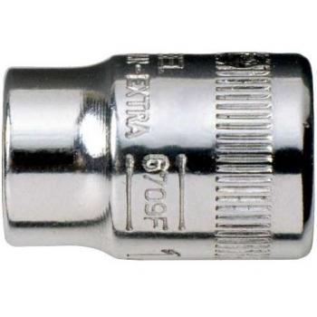 Bahco 6709F-4.5 Vaso con Punta 1/4, 4,5