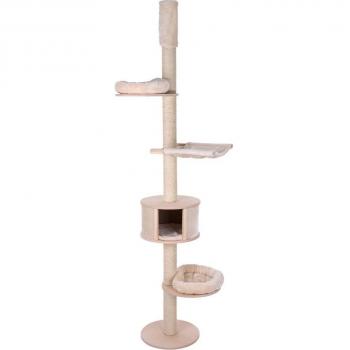 Rascador Natural Paradise Magnolia para fijar al techo - Crema