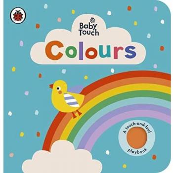 Libro de Cartón Sensory Touch: Colores para Bebés y Niños Pequeños