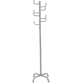 Percha de acero blanco 50x175 cm