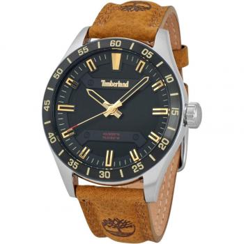 Reloj Hombre Timberland Calverton TDWGA2201201, resistente al agua, correa de acero inoxidable, esfera analógica, diseño deportivo y elegante
