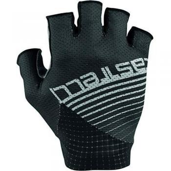Castelli Guantes de Ciclismo para Hombre, Negro, Talla L