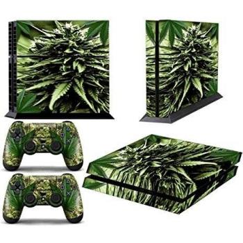 Juego de skins para PS4 y dos mandos, diseño de Skunk Bud [PlayStation 4]