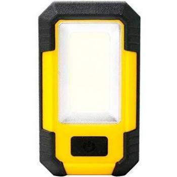 Linterna LED Recargable 8W COB con Gancho, Imán y Soporte, 500 Lumens EDM