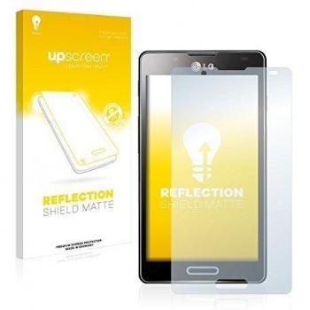 upscreen Protector Pantalla Mate Compatible con LG Electronics P713 Optimus L7 II Película – Antireflejos, Anti-Huellas