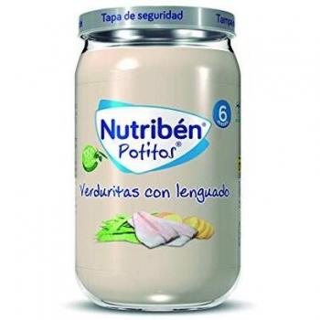 Nutriben Potito de Verduritas con Lenguado 235 gr