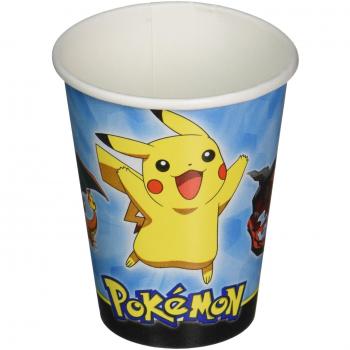 Vasos de papel Amscan International Pokémon 581844