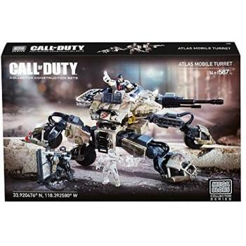 Mega Bloks Call of Duty - Juego de construcción, torreta Móvil Atlas