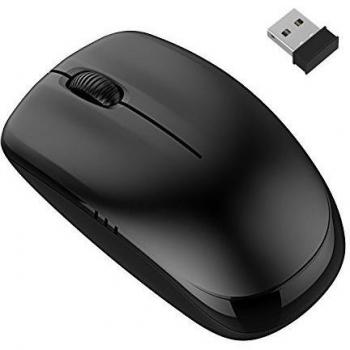 JETech 2.4Ghz ratón óptico inalámbrico , con 18 meses vida de la batería