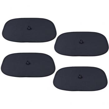 SODIAL(R) 2 X PARASOL VENTOSA 17 PULGADOS VENTANA COCHE PROTEJER