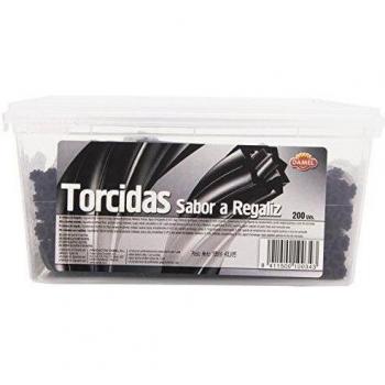 Damel - Torcidas - Sabor y regaliz - 200 unidades