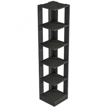 Librería Antracita 29,6x150x29,6 cm - Almacenamiento de Herramientas