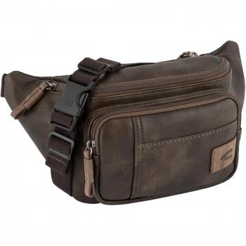 Mochila de Cintura Camel Active Laos, Funcional y Deportiva en Color Marrón (29 cm x 16 cm x 11 cm) Ideal para el Día a Día