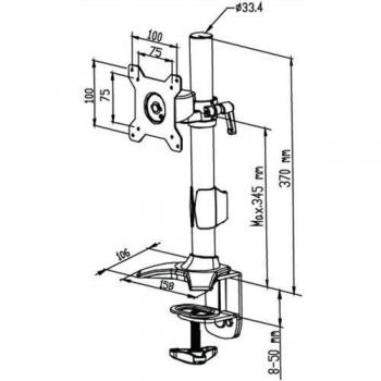 Aavara TC011 soporte de mesa para pantalla plana - Soporte para televisor