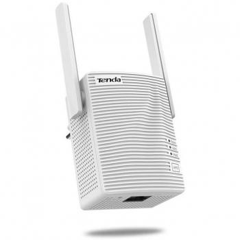 Tenda A15 Repetidor Extensor de Red WiFi AC750 Dual Band 733Mbps, 2 Antenas Internas, Puerto Ethernet, Modo AP, Indicador LED