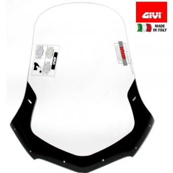 Pantalla específica Givi transparente para Honda XL 1000 V Varadero (1999-2002) - Dimensiones: 62,4 x 55 cm (HxW)