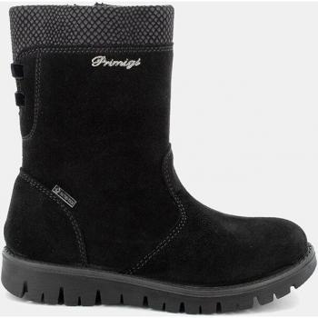 Bota de niña Primigi en ante y sintético con forro Goretex y pespuntes en contraste