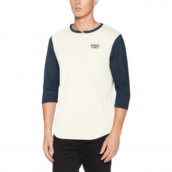 Vans_Apparel Cajon, Camisa Manga Larga para Hombre, Azul
