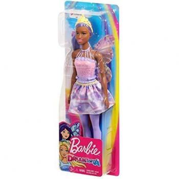 Barbie Dreamtopia- Muñeca Hada lila con accesorios