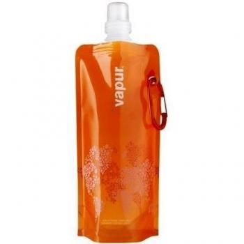 Vapur Reflex Reusable Plastic Water Bottle - Orange, 0.5 Litres