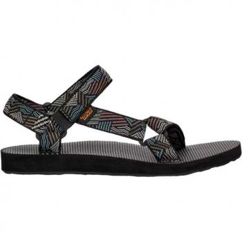 Sandalia Teva Original Universal Mujer en Negro/Blanco