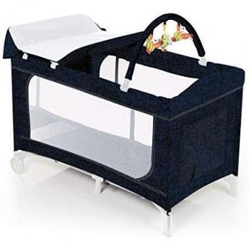 Brevi 850-002 - Cuna Dolce Sogno, color azul oscuro