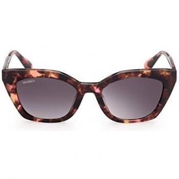 Max & Co. Milia Cat Eye Acetate Sunglasses for Women - Brown/Pink, 55mm