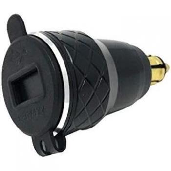 Interphone ACCDIN2USBALU19 Adaptator DIN USB, Negro