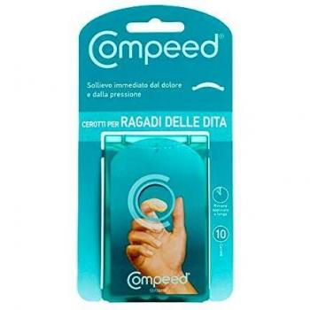 Compeed Cerotti para Ragadi de Dedo, 10 Pezzi - Alivio Inmediato y Protección Duradera