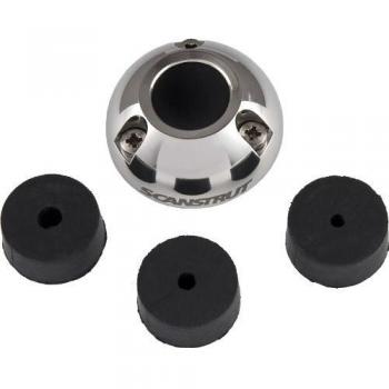 Scanstrut DS21B-S Small Deck Seal Stainless Steel Connector - 0.83 Inch Cable - 0.55 Inch
