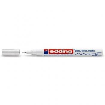 Marcador Edding 780 Blanco Multicolor 0,8 mm Punta Redonda (Paquete de 10)