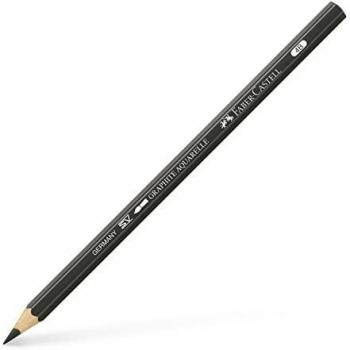 Faber-Castell Graphite Aquarelle 4B - Lápiz de grafito acuarelable de alta calidad (6 unidades)
