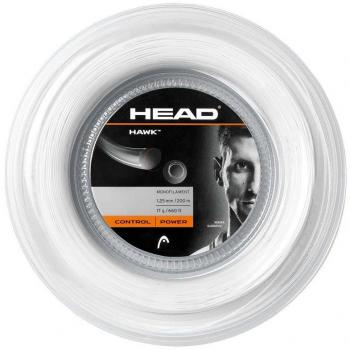 Head Hawk Rollo Cordajes de Raquetas de Tenis, Adultos Unisex, Blanco, 18